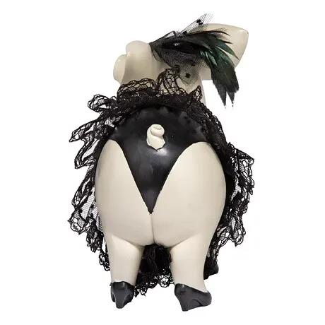 Lace and Lard, Madame Pig Statue