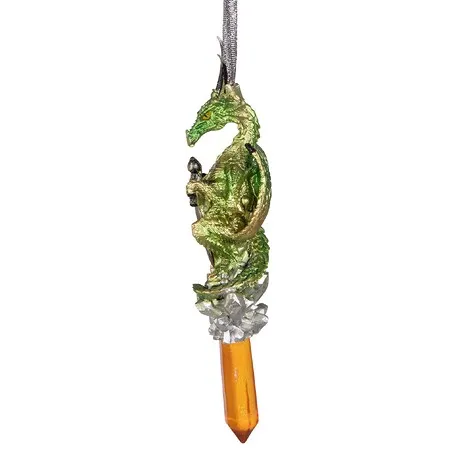 Cicles the Gothic Dragon Collectible Holiday Ornament: Each