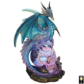 Dragon Assassin Illuminated Statue