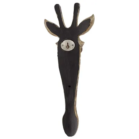 Animal Mask of the Savannah Wall Sculpture: Giraffe