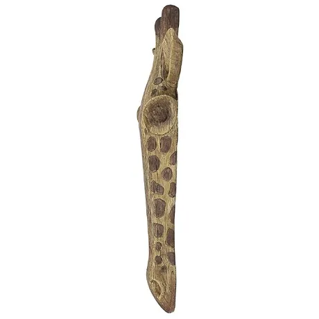 Animal Mask of the Savannah Wall Sculpture: Giraffe