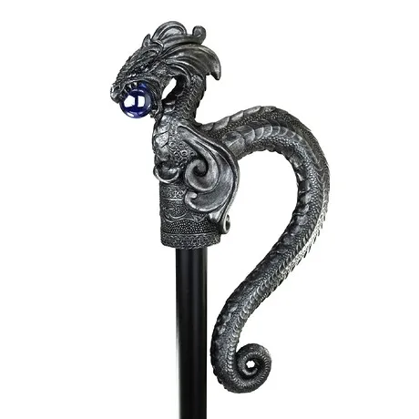 The Dragonsthorne Collection: Rampant Rogue Dragon Walking Stick