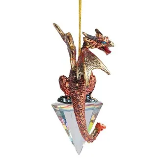 Diamond Dragon 2019 Gothic Holiday Ornament