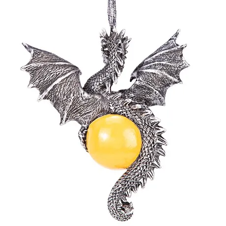 Dragon Defender of the Ancient Amulet 2022 Gothic Christmas Ornament: Each