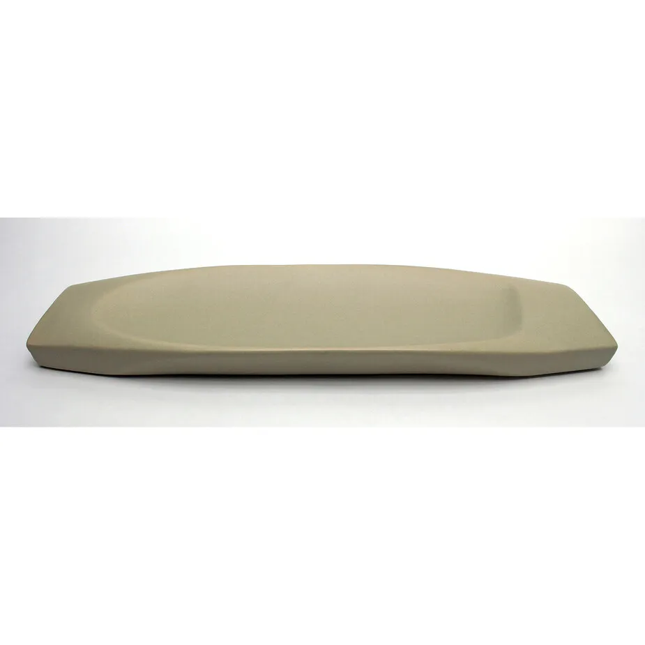 Delsin Hand-Crafted Ceramic, Taupe Dish