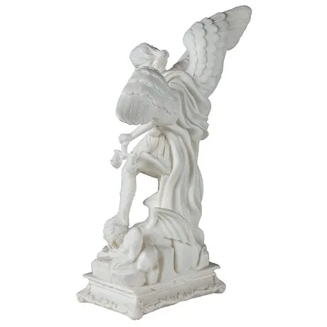 Saint Michael the Archangel Defeating the Devil Statue: Medium