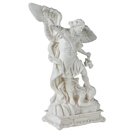 Saint Michael the Archangel Defeating the Devil Statue: Medium