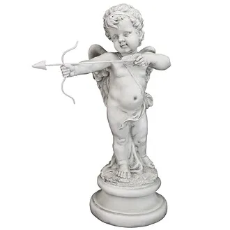 Cupid Message of Love Statue