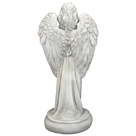 Tranquil Guardian Angel Birdbath Feeder Statue