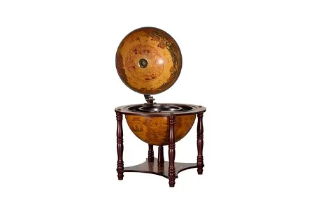 Sixteenth Century Italian Replica Tabletop Globe Bar