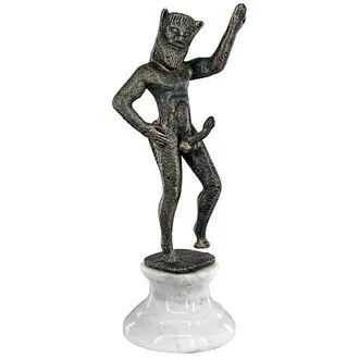 The Historical Pan of Ancient Greece Statue