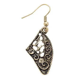 Mayfair Lace Filigree Necklace and Earring Ensemble