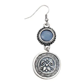 The Diwali Pendant and Earring Ensemble